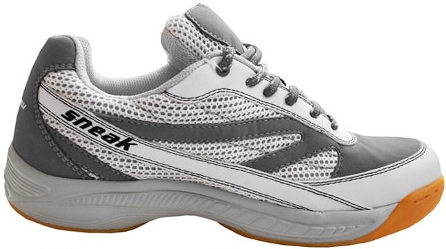Harrow Sneak Men's Indoor Court Shoe (White/Grey)